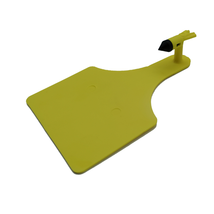 Etiquetas visuales para ganado de una pieza con punta negra Maxi