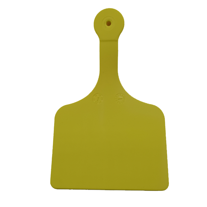 Etiquetas visuales para ganado de una pieza, cuello largo maxi