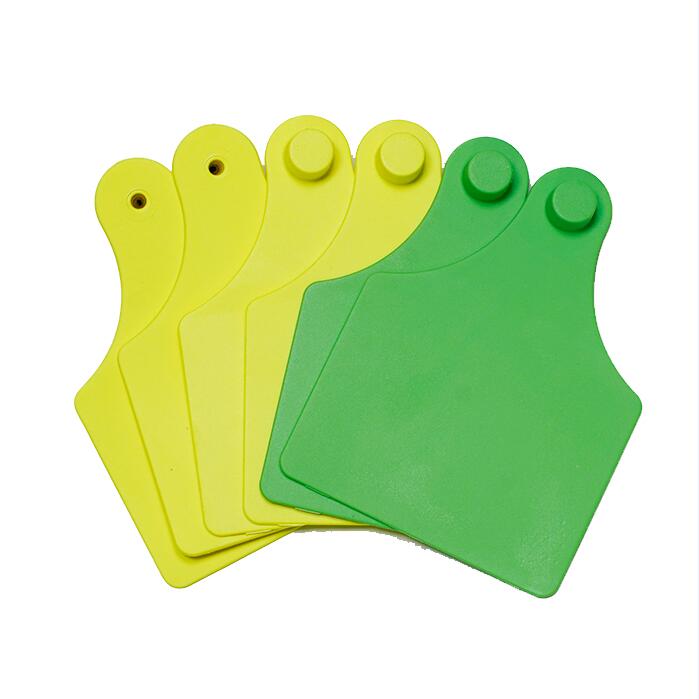 POM Two-Piece Cattle Tags Maxi Maxi Tamper-proof