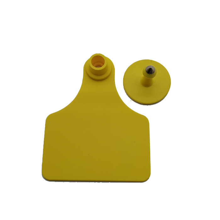 Two-Piece Cattle Tags Button Male Large Female