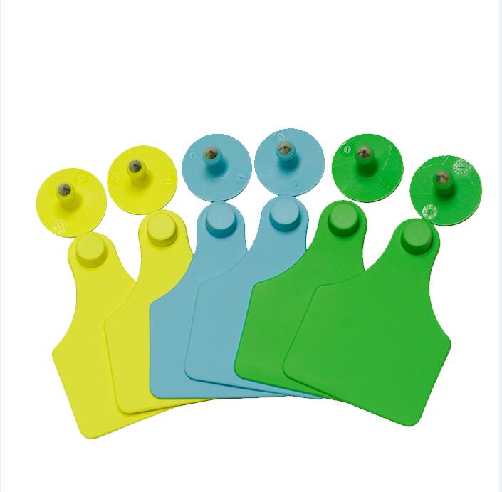 POM Two-Piece Cattle Tags Button+Large Tamper-proof