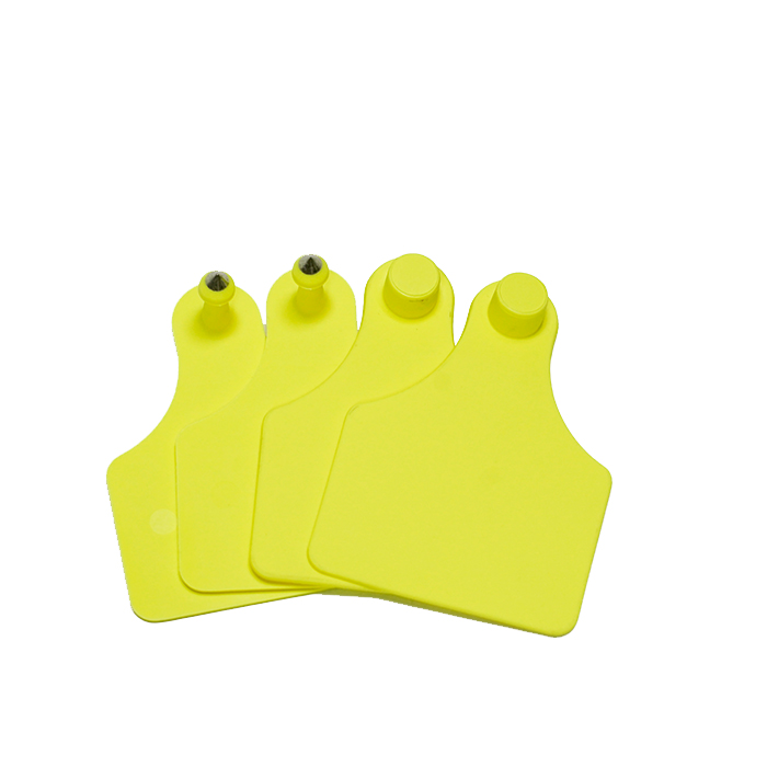 POM Two-Piece Cattle Tags Large+Large Tamper-proof