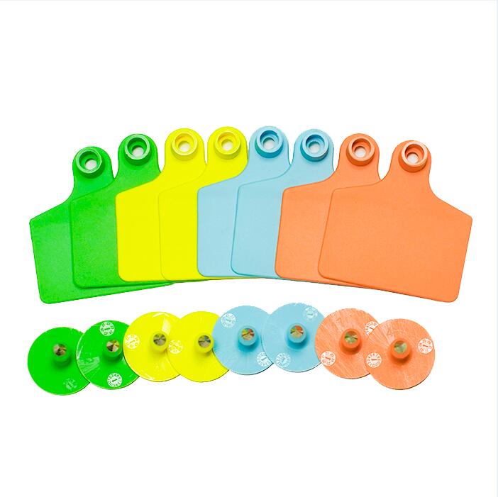 Two-Piece Visual Cattle Tags PE
