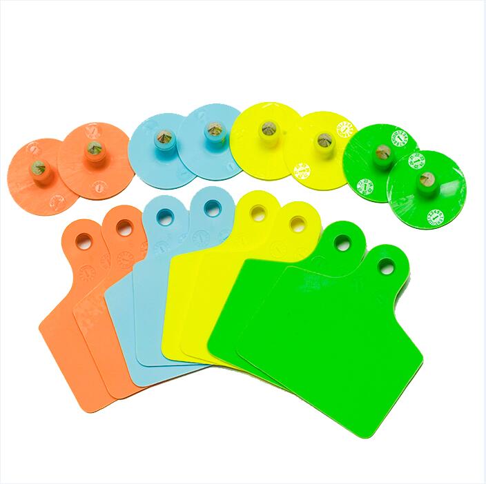 Two-Piece Visual Cattle Tags PE
