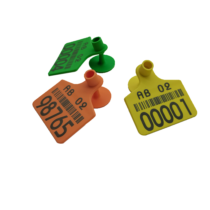Two-Piece Visual Cattle Tags PE