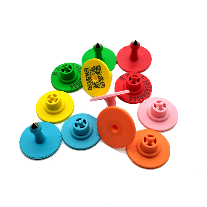 Two Piece Swine Tags Button Male & Female Tamperproof