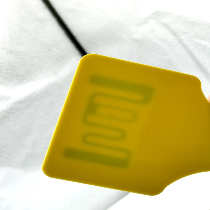 UHF Two-Piece EID Ear Tags Maxi Female Button Male