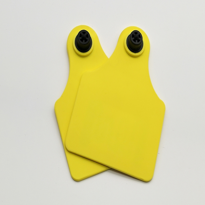 UHF Two-Piece EID Ear Tags Maxi Female Button Male