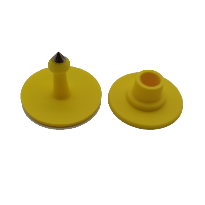 UHF RFID Two Piece Button Male EID Ear Tags