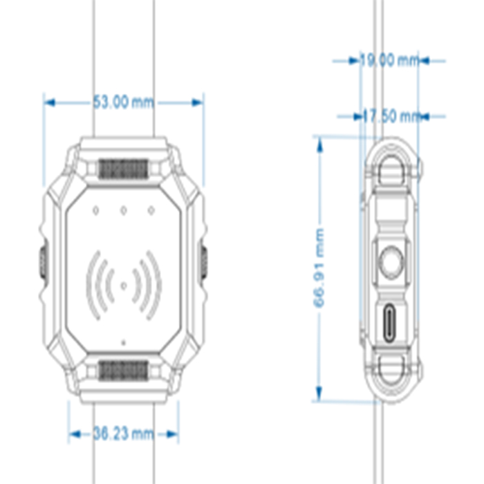 Lector RFID portátil UHF