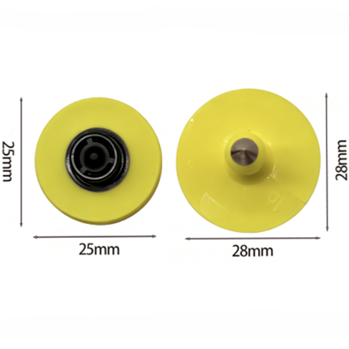 Ultra-Light Low-Frequency Electronic Round Ear Tag
