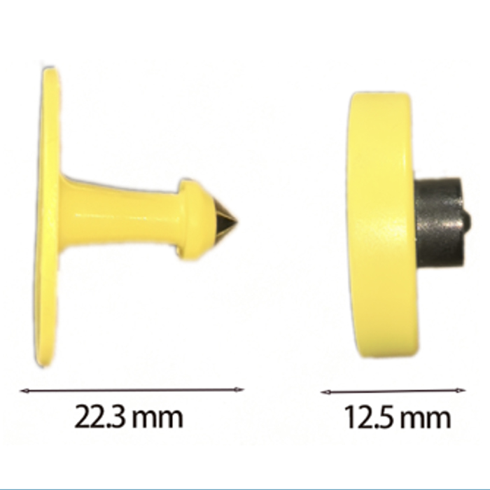 Ultra-Light Low-Frequency Electronic Round Ear Tag